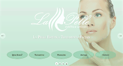 Desktop Screenshot of esteticalapelle.com.br